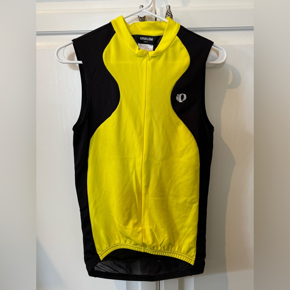 Pearl Izumi Bright Yellow Cycling Jersey, Men’s Small